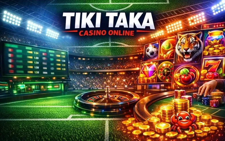 TikiTaka Casino UK home banner